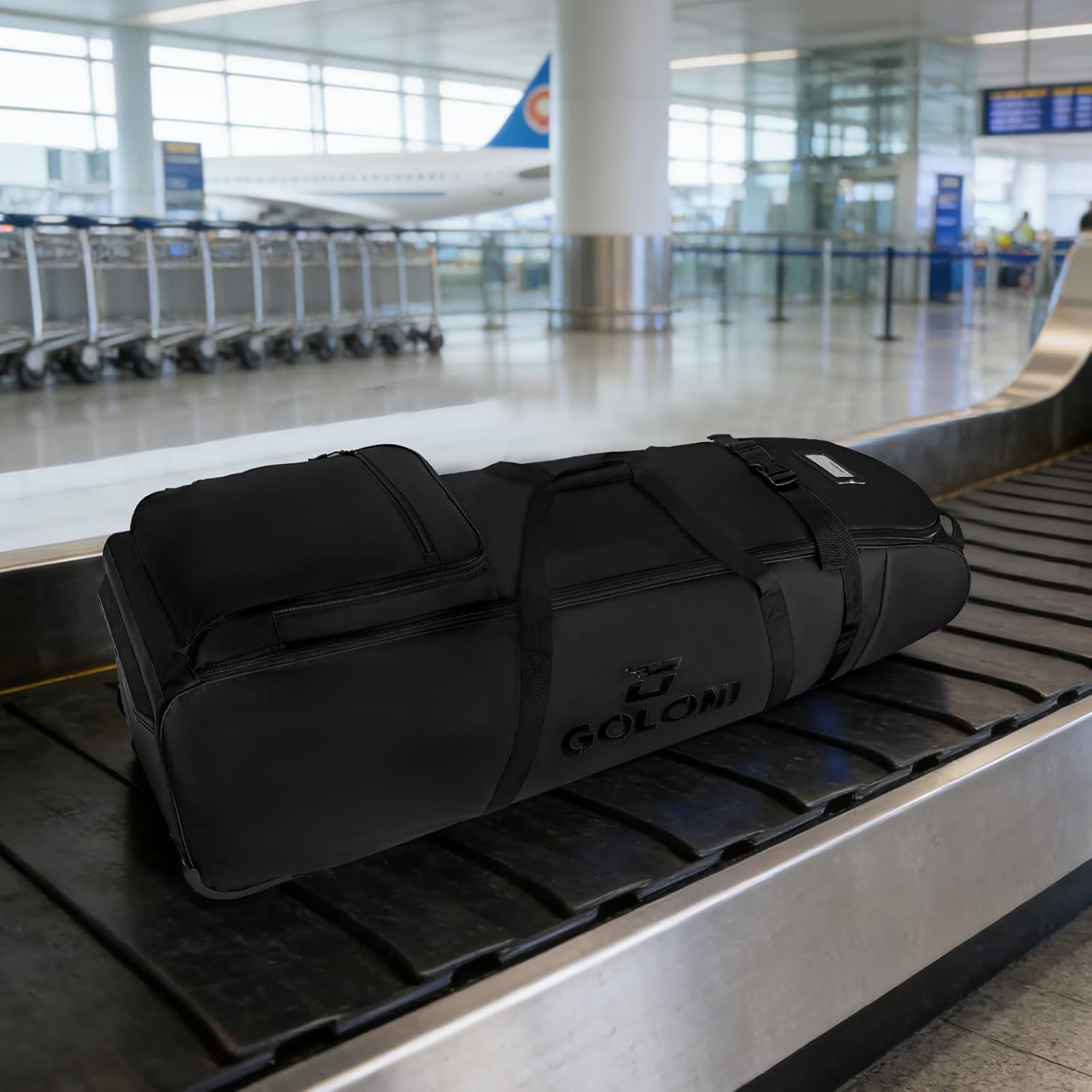 Goloni Wheeled Golf Travel Bag, Airline Approved - Image 8