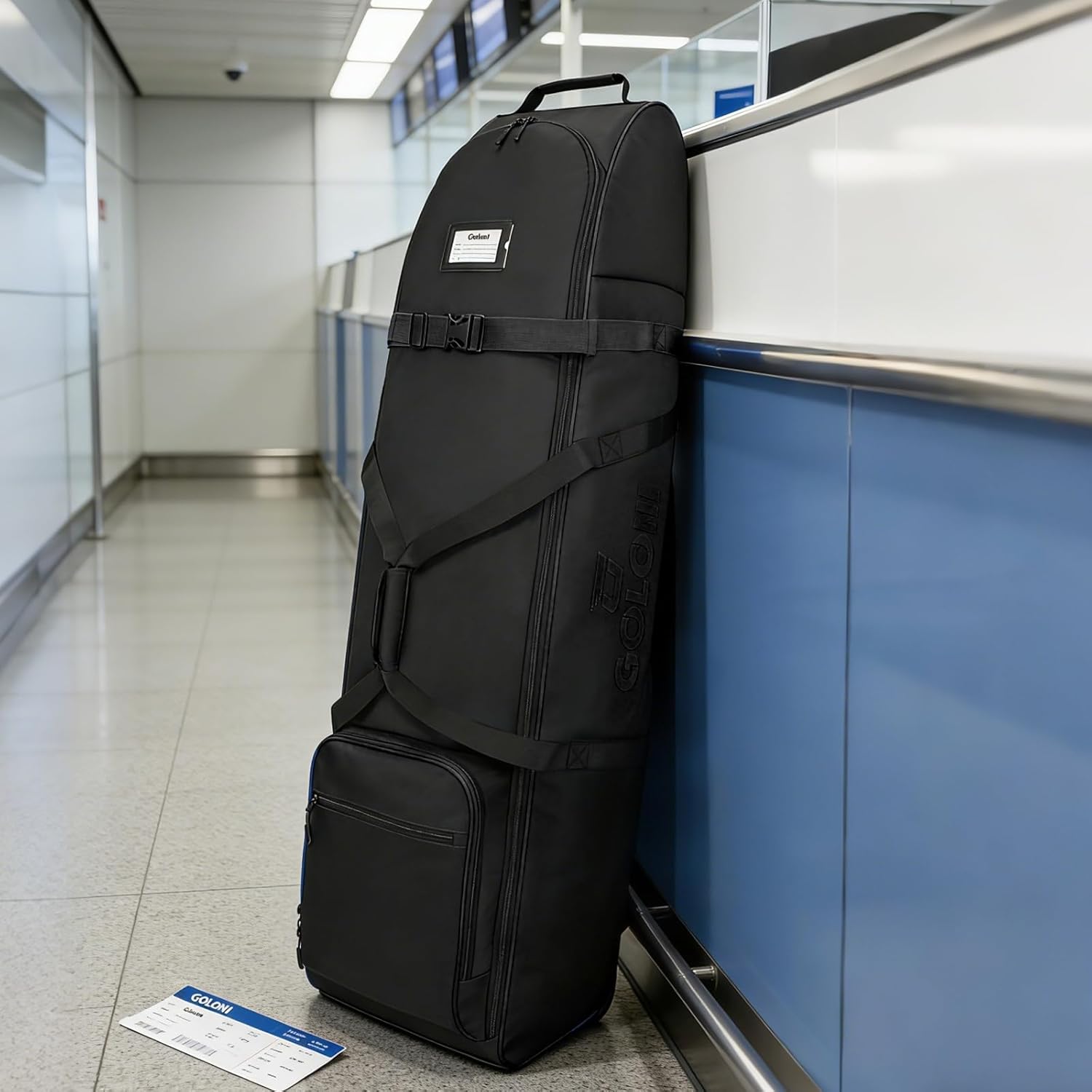 Goloni Wheeled Golf Travel Bag, Airline Approved - Image 9